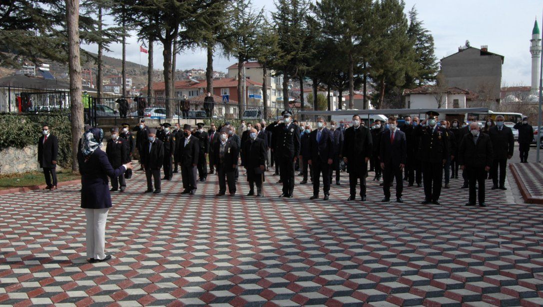 18 Mart Şehitleri Anma ve Çanakkale Zaferi'nin 106. Yıl Dönümü Programı 
